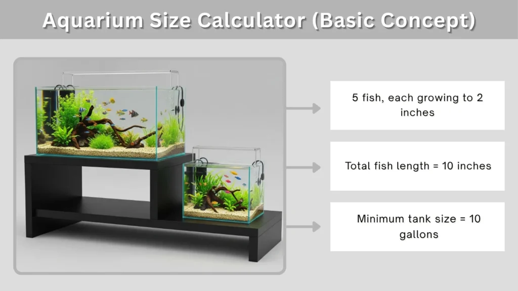 Aquarium Size Calculator (Basic Concept)