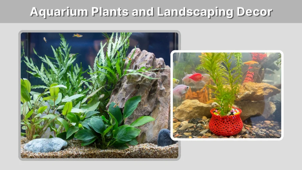 Aquarium Plants and Landscaping Decor