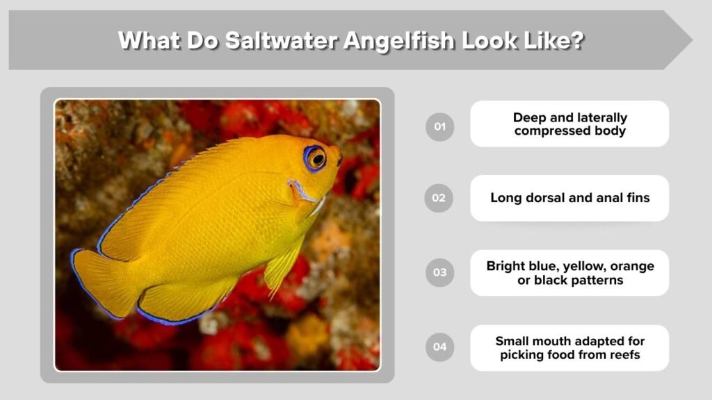What Do Saltwater Angelfish Look Like?