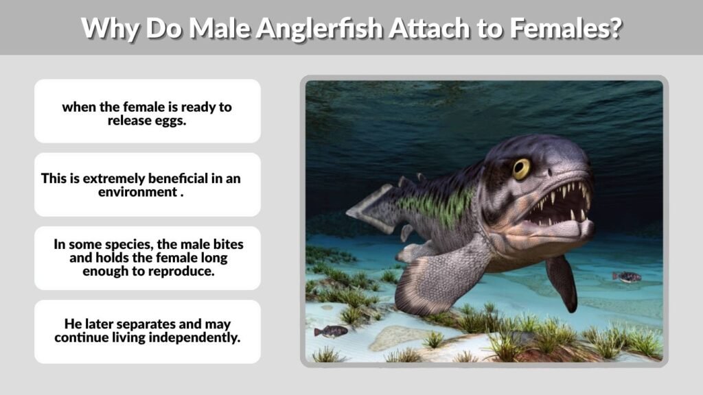 Why Do Male Anglerfish Attach to Females?
