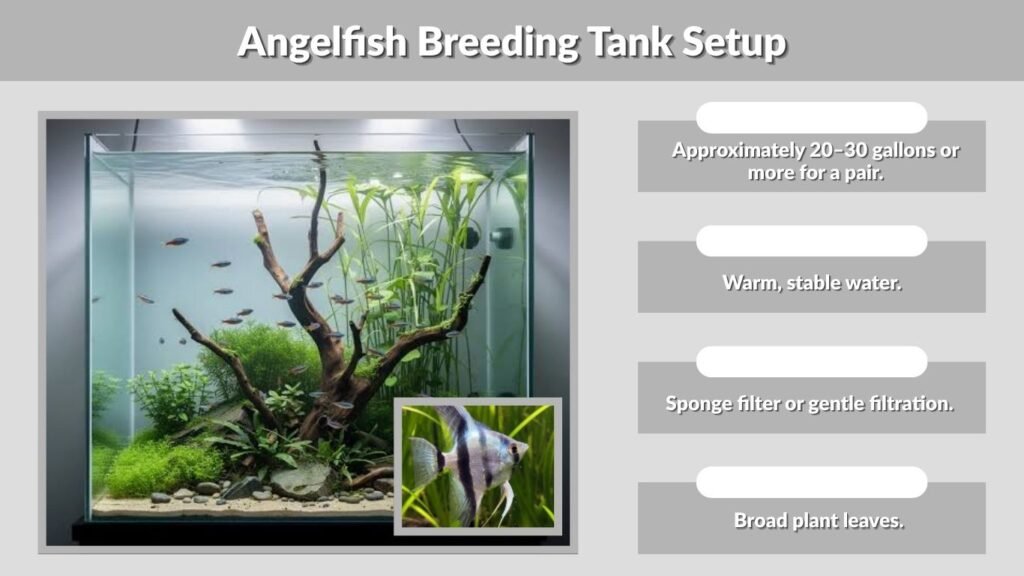 Angelfish Breeding Tank Setup