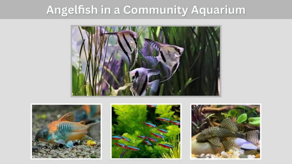 Angelfish in a Community Aquarium