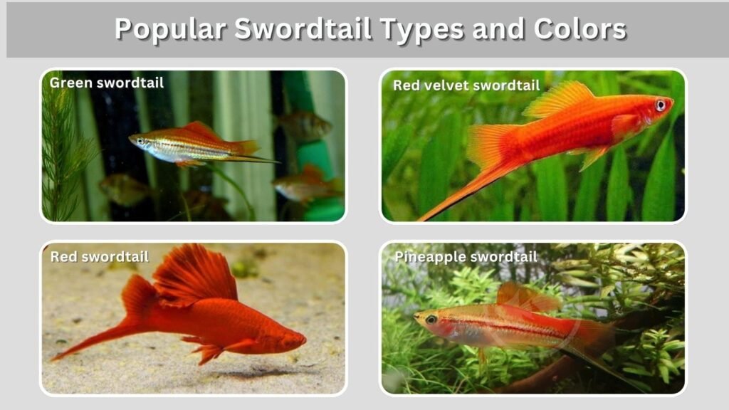 Popular Swordtail Types and Colors