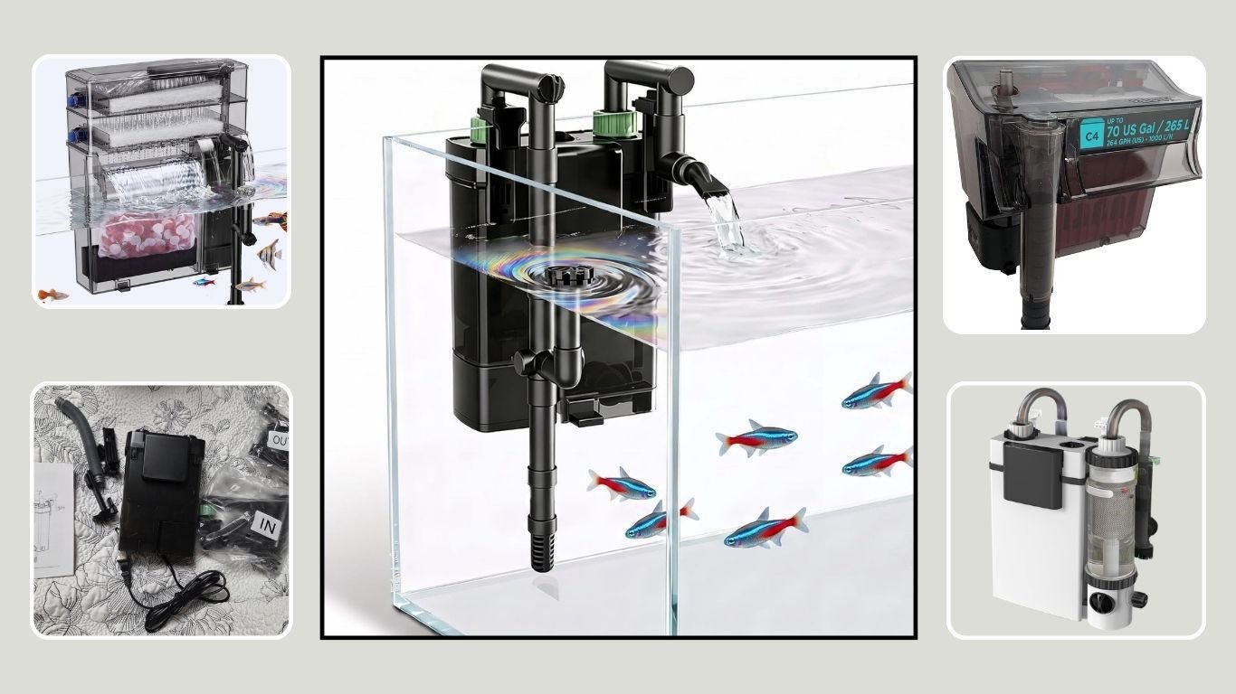 9 Best Hang-On-Back Aquarium Filters for Clean and Healthy Tanks