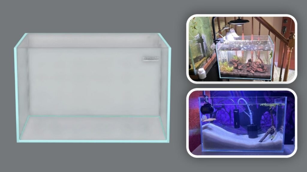  LYPHARD AQUARIUMS Ultra-Clear Rectangular Rimless Tank