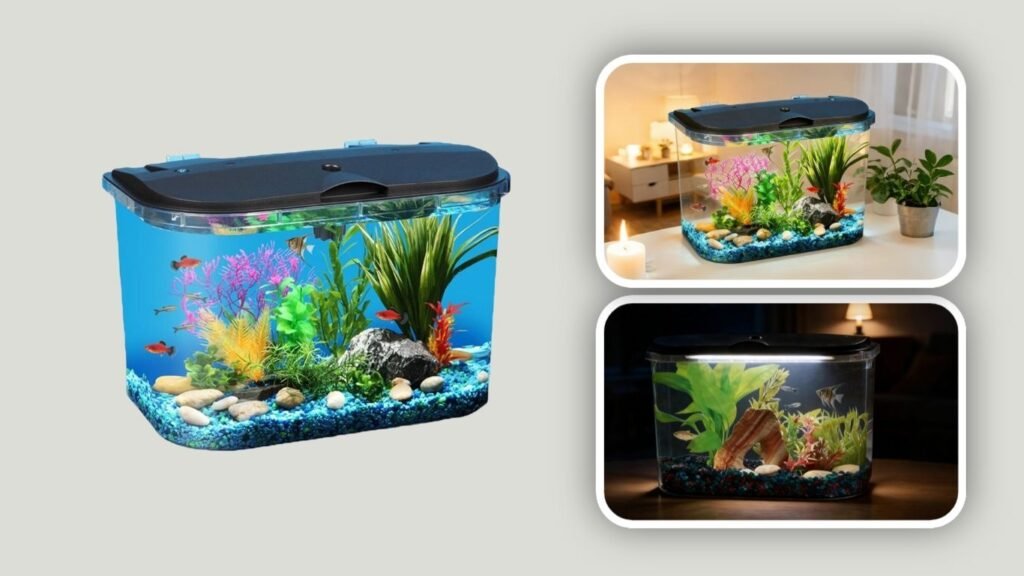 Koller Products Panaview 5-Gallon Aquarium