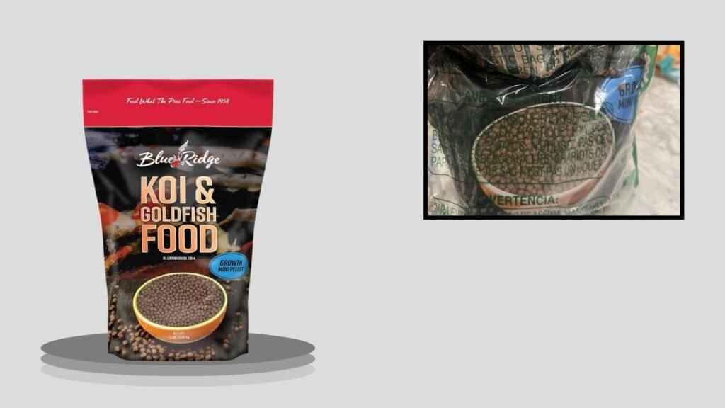  Blue Ridge Fish Food for Koi & Goldfish