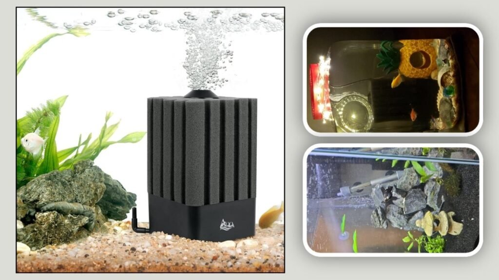 AQQA Submersible Aquarium Sponge Filter