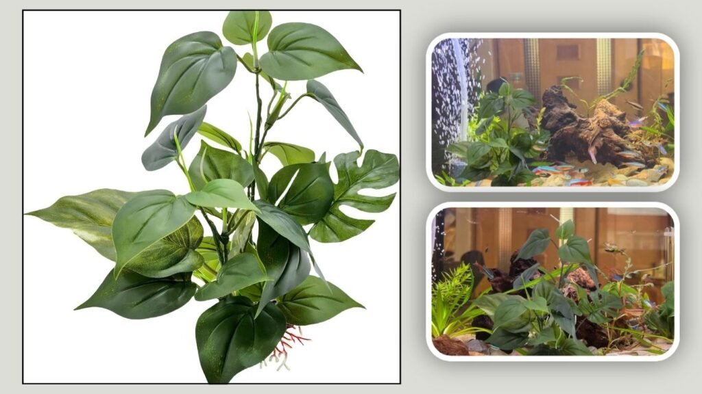 M2cbridge Artificial Aquarium Foreground Plant