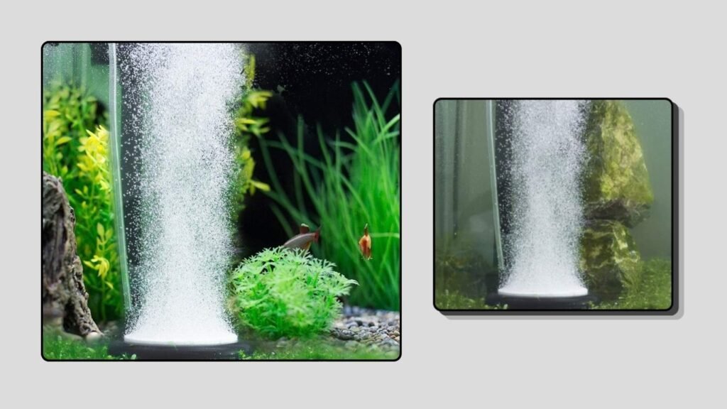 hygger Aquarium Air Stone Oxygen Diffuser