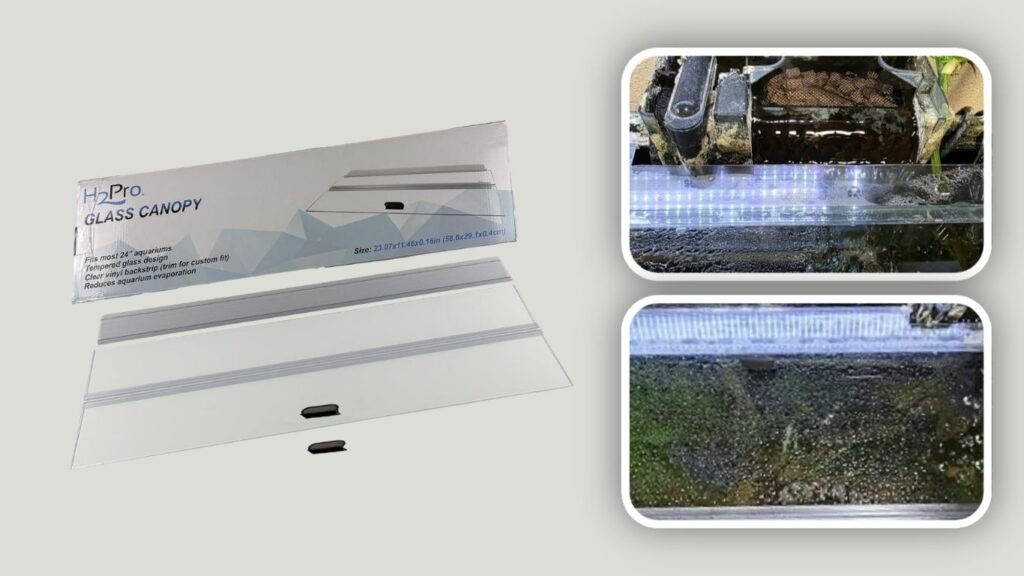 H2Pro Aquarium Glass Canopy