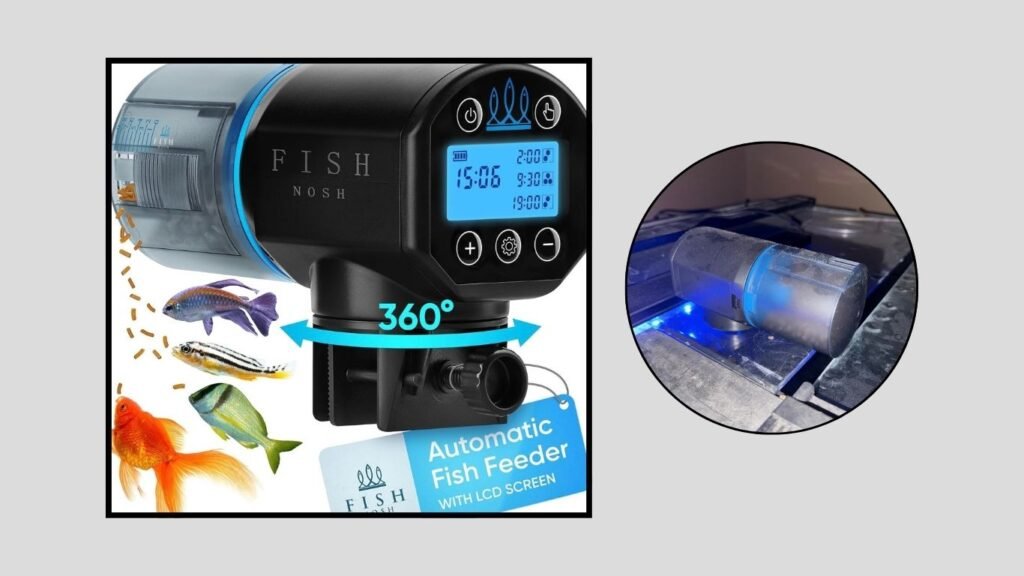 FISHNOSH Automatic Fish Feeder for Aquarium