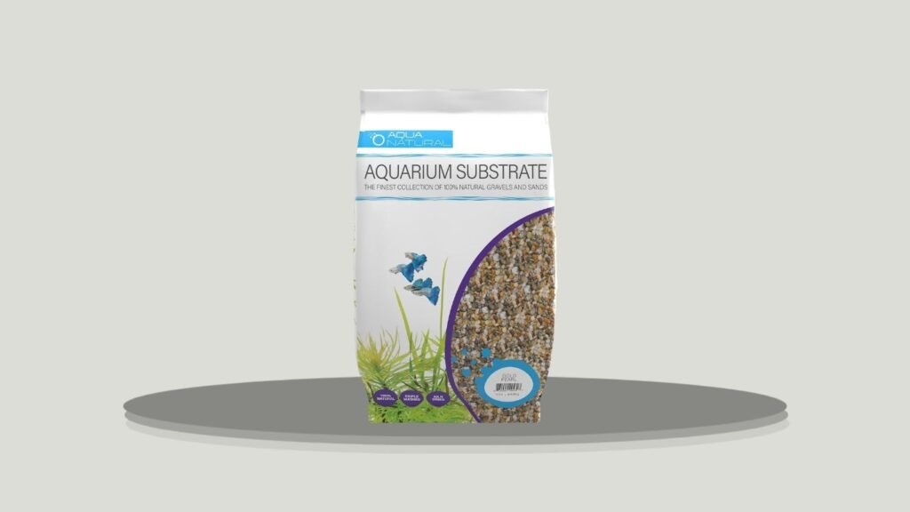 Aqua Natural Gold Pearl Gravel Substrate – 10 lb