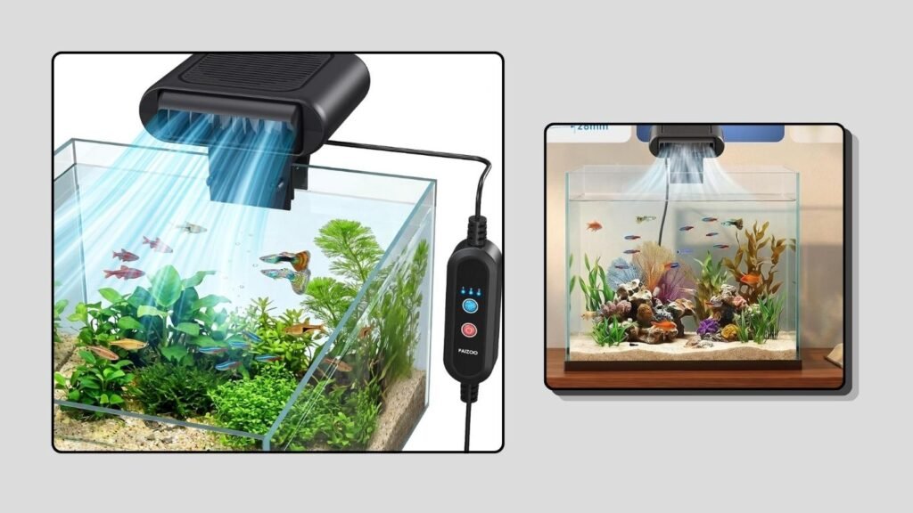 PAIZOO Quiet Aquarium Chiller Cooling Fan