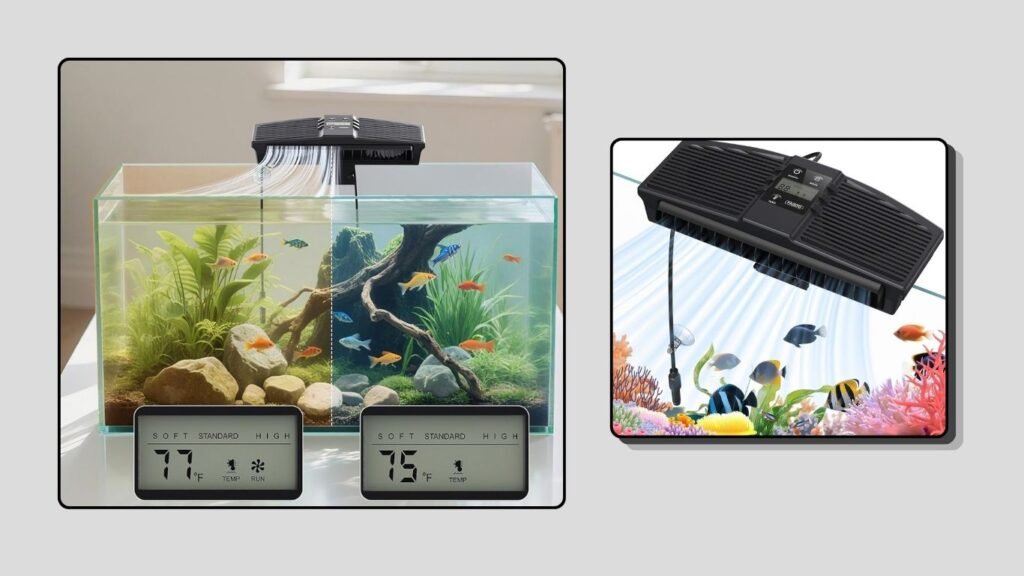 PAIZOO Aquarium Chiller Temperature Cooling Fan
