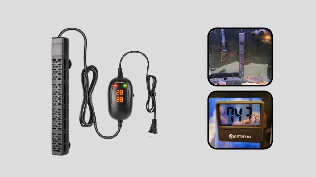 HiTauing Submersible Aquarium Heater with Over-Temperature Protection