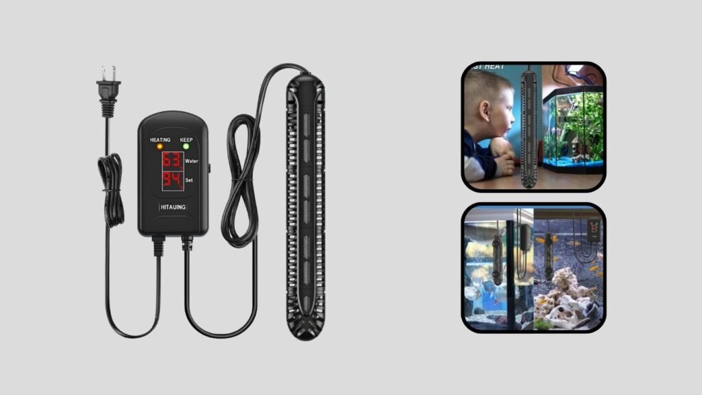  HiTauing Aquarium Heater with Digital Temperature Control