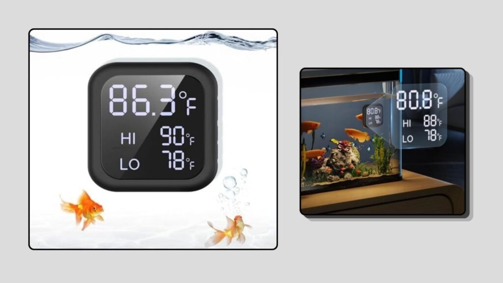 GODMISS Smart Digital Fish Tank Thermometer