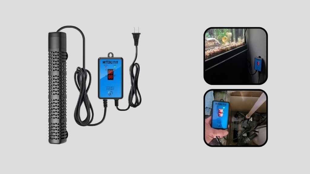 HiTauing Intelligent Aquarium Heater with Automatic Temperature Control