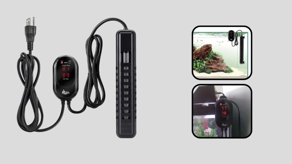  AQQA Aquarium Submersible Heater with Temperature Controller
