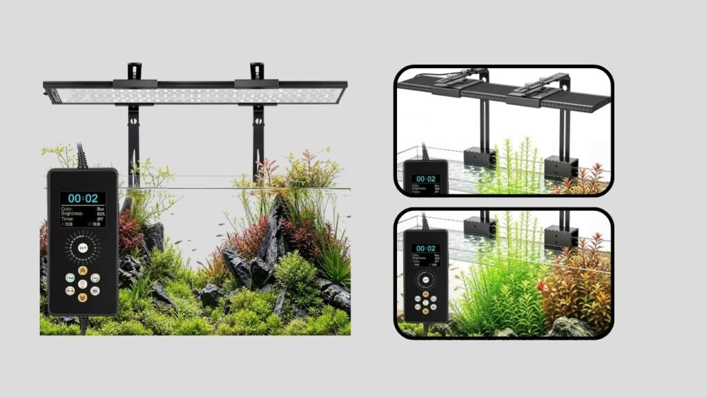Fishkeeper Clip-On Planted Aquarium Light