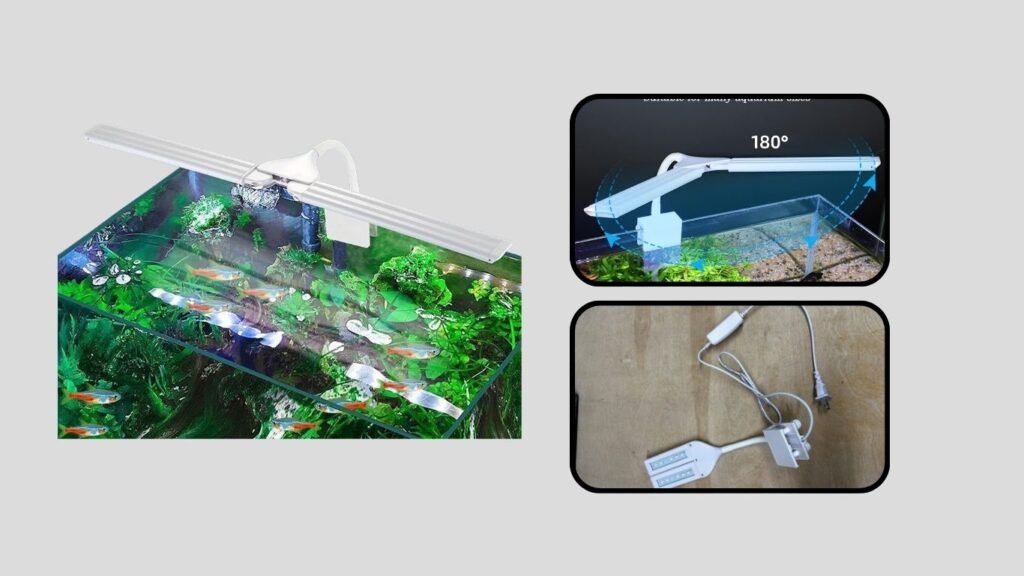 PUEUTU Full Spectrum Aquarium Light for Plants