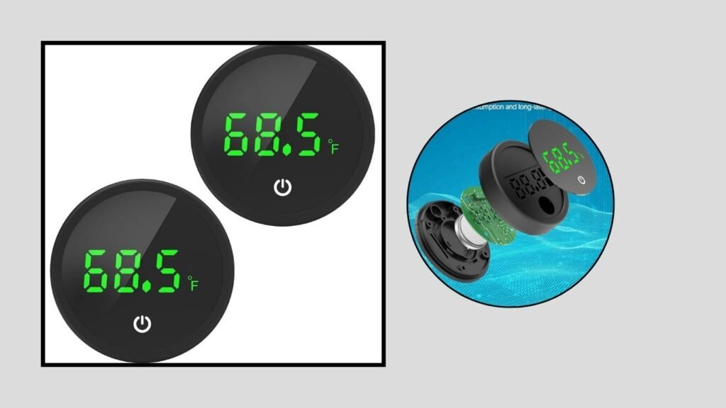 QZQ Wireless Touch Digital Aquarium Thermometer