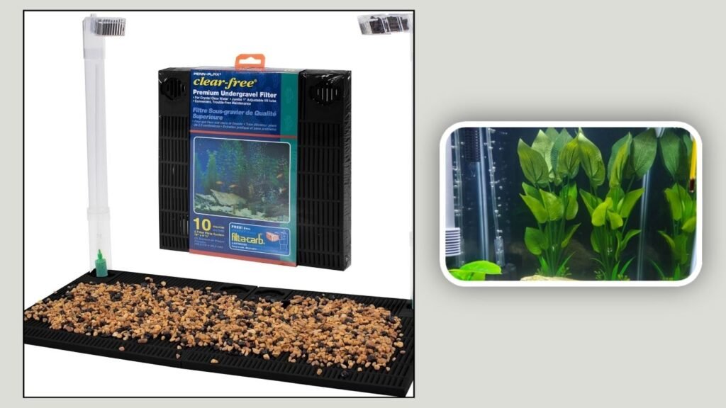 Penn-Plax Premium Undergravel Filter for 10-Gallon Aquariums