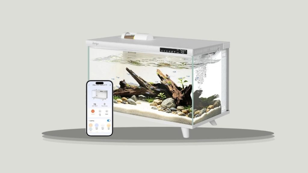 Smart App-Controlled Aquarium Starter Tank