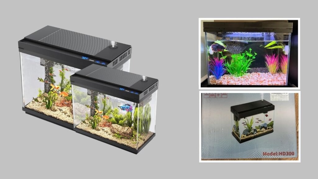 6. Vehipa 2.4-Gallon Aquarium Starter Kit