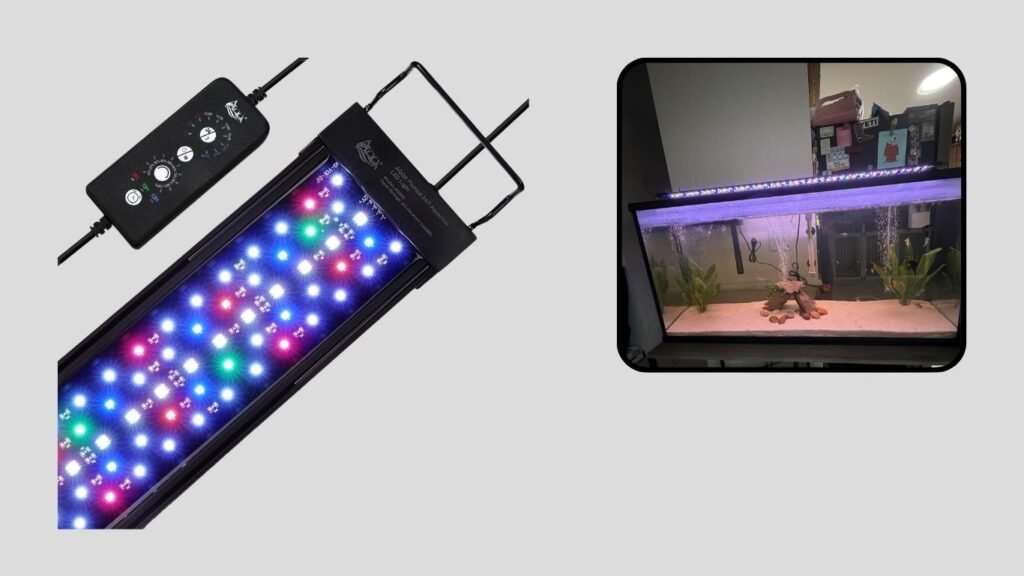 AQQA Waterproof Adjustable Aquarium LED Light