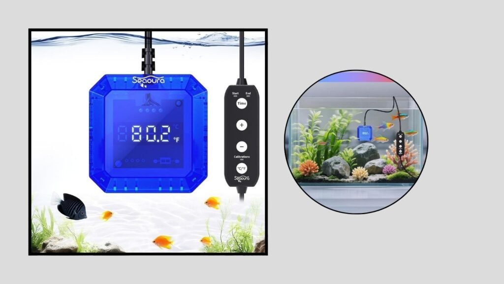 SEAOURA Submersible USB Digital Aquarium Thermometer