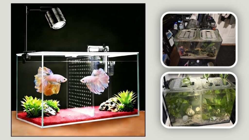 iPriro Ultra-Clear Aquarium Starter Kit With Separator