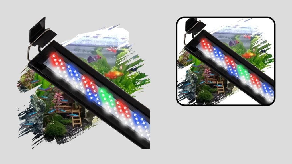 IRQWY Full Spectrum Freshwater Aquarium LED Light