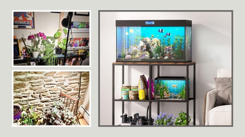 Zekoled 20–30 Gallon Fish Tank Stand