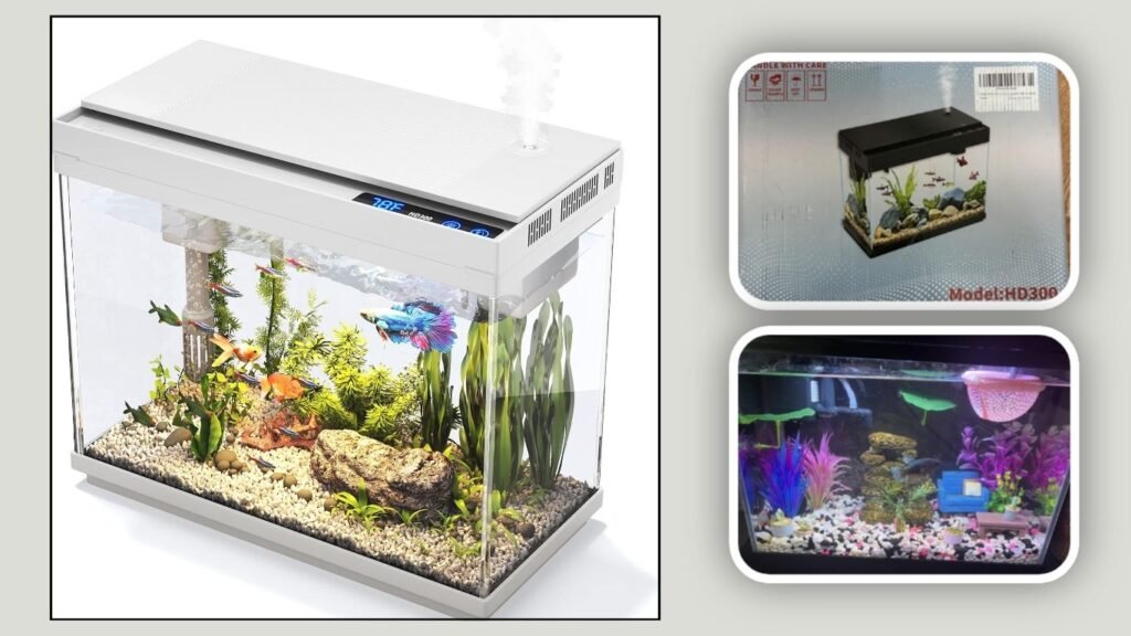 Vehipa Betta Fish Gallon Aquarium Starter Kit