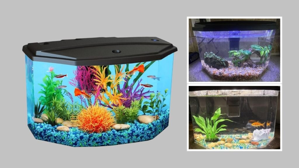 Koller Products AquaView Desktop Aquarium with Filtration