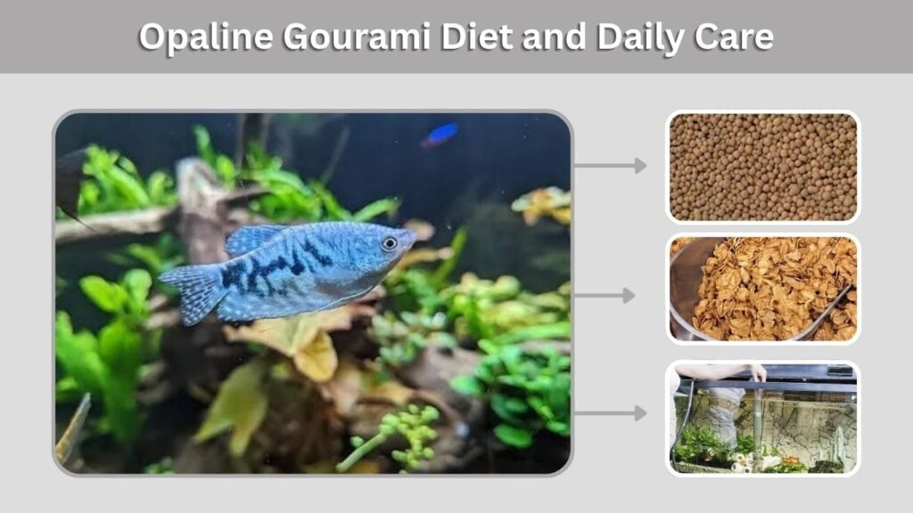 Opaline Gourami Diet and Daily Care