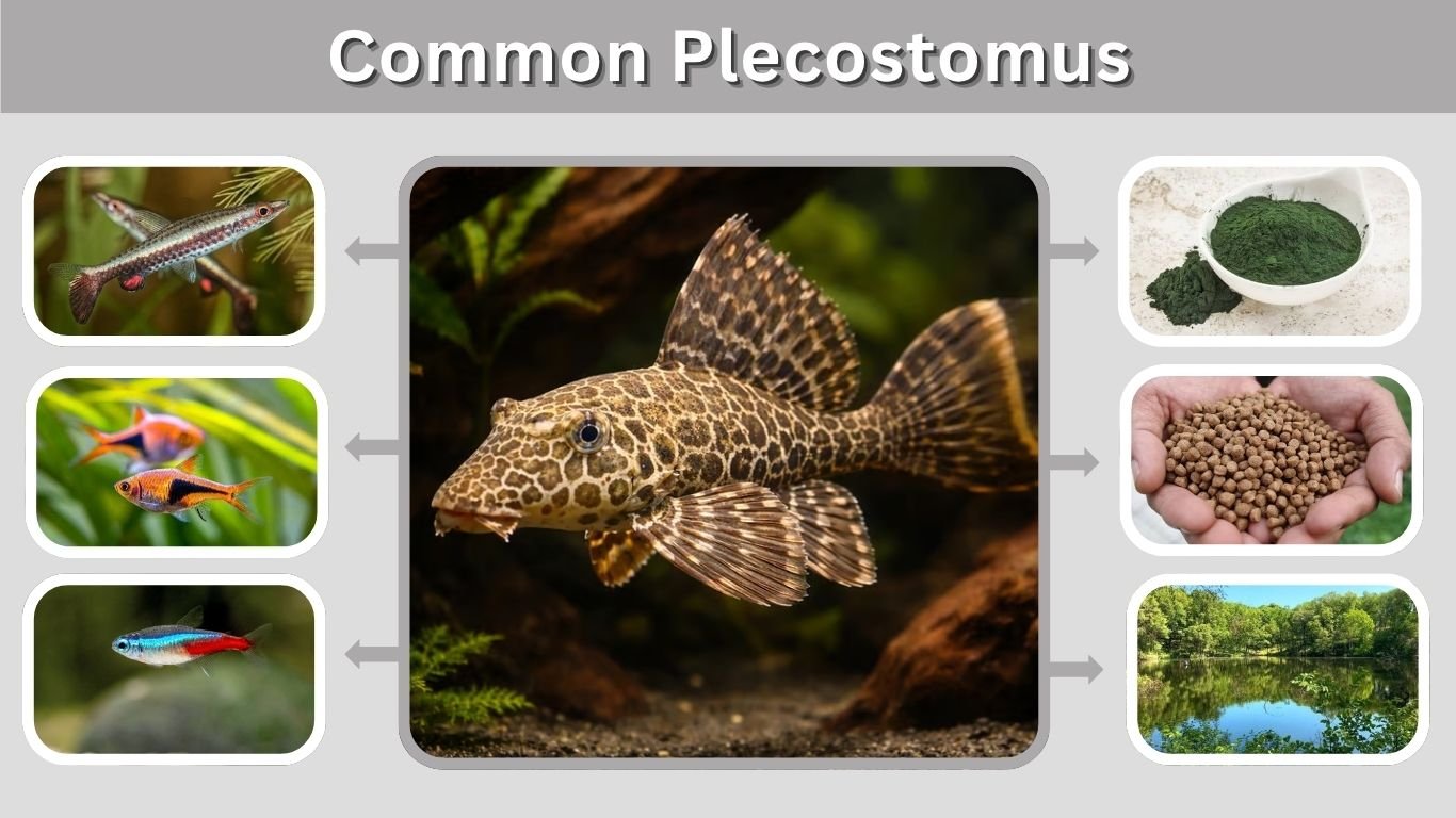Common Plecostomus: Size, Diet, Tank Setup & Care