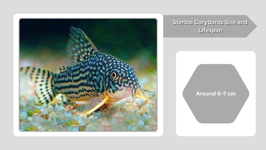 Sterbai Corydoras Size and Lifespan