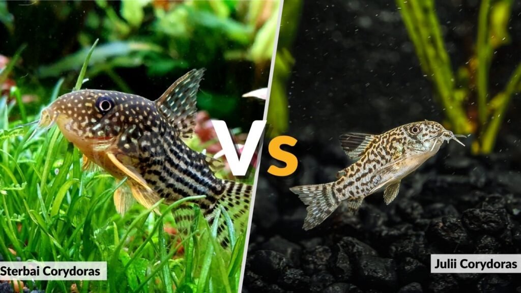 Sterbai Corydoras vs. Julii Corydoras