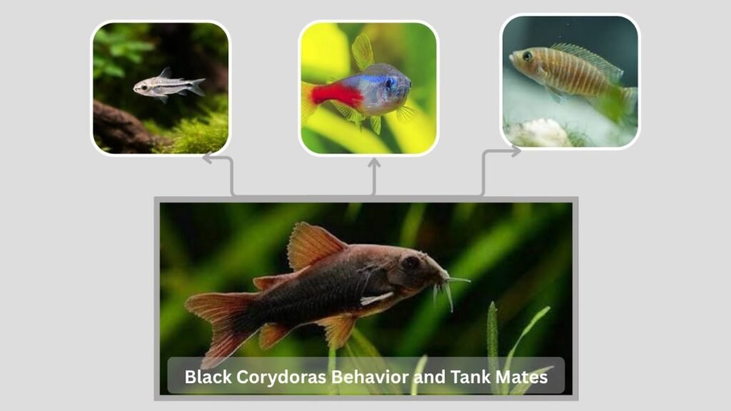 Black Corydoras Behavior and Tank Mates