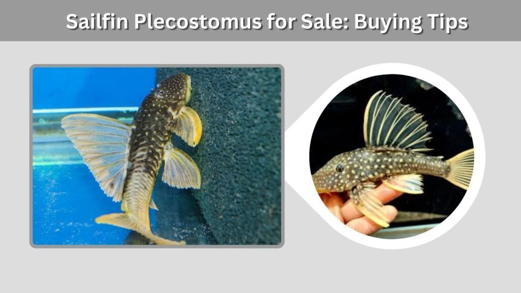 Sailfin Plecostomus for Sale: Buying Tips